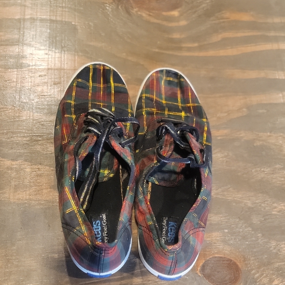 Keds Plaid Sneakers - Red, Yellow, Black